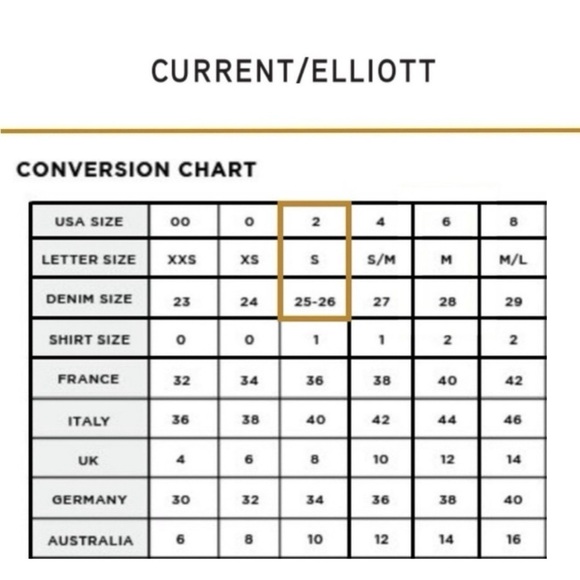 Current Elliott “The Cropped Straight” Jean Size 25 / 2 Light Wash New NWT - Picture 4 of 9